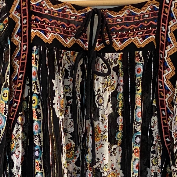 NWT Free People Dance Magic Boho Tunic Dress XS - Picture 9 of 13